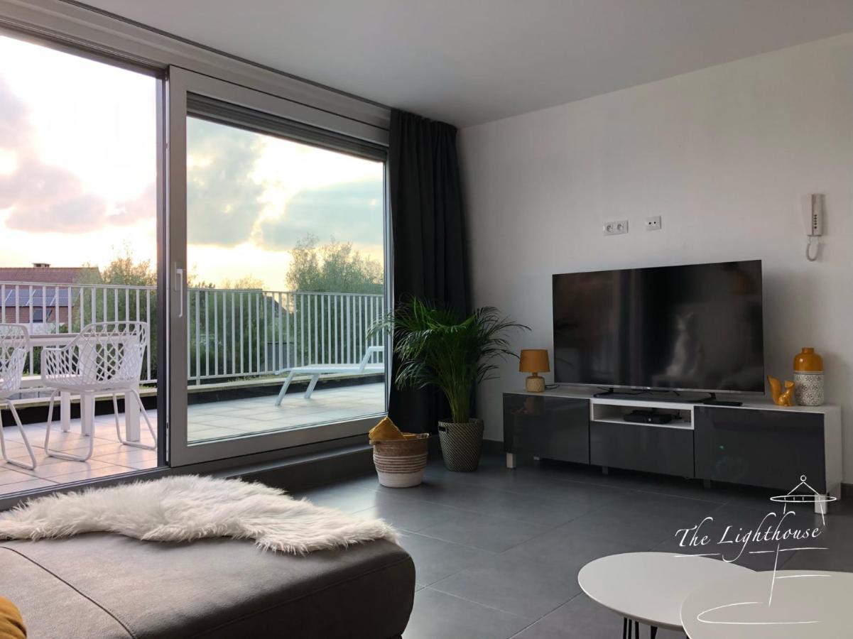 Appartement The Lighthouse De Haan Bagian luar foto
