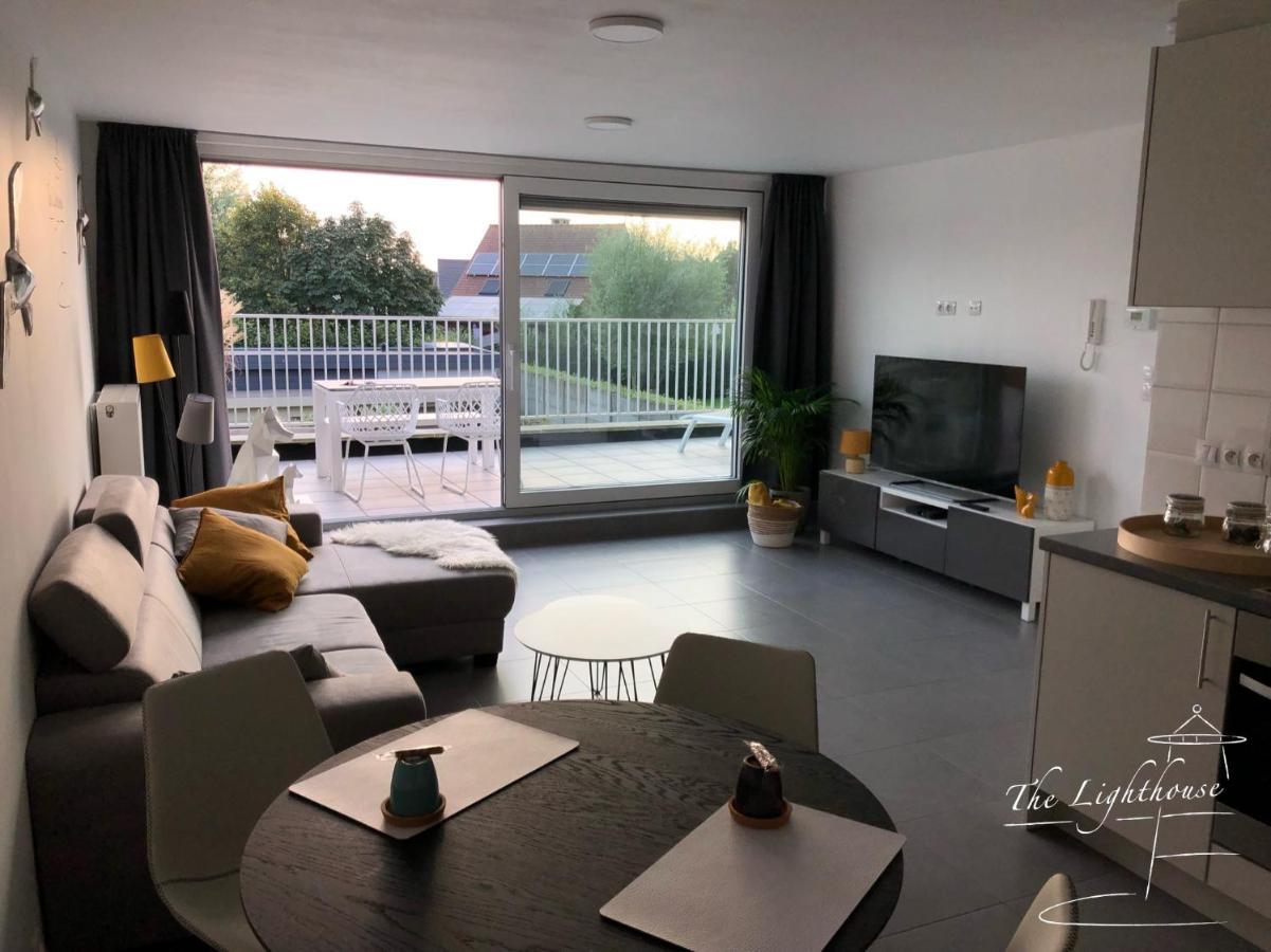 Appartement The Lighthouse De Haan Bagian luar foto
